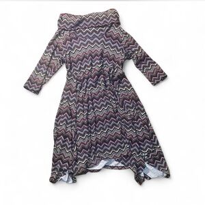 Stylish Chevron Patterned womens Dress